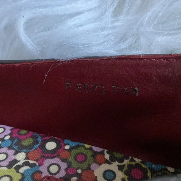 Brighton Julie Grey Metalic Ballet Flats Size 7.5M - Picture 7 of 8